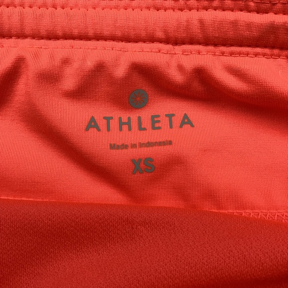 Athleta Ready Set Go Short Orange 4” - Picture 14 of 15